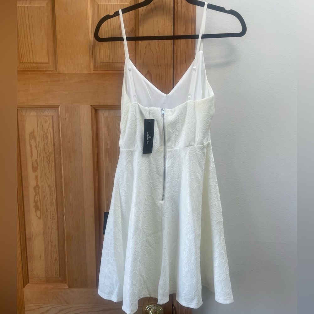 Lulus white dress